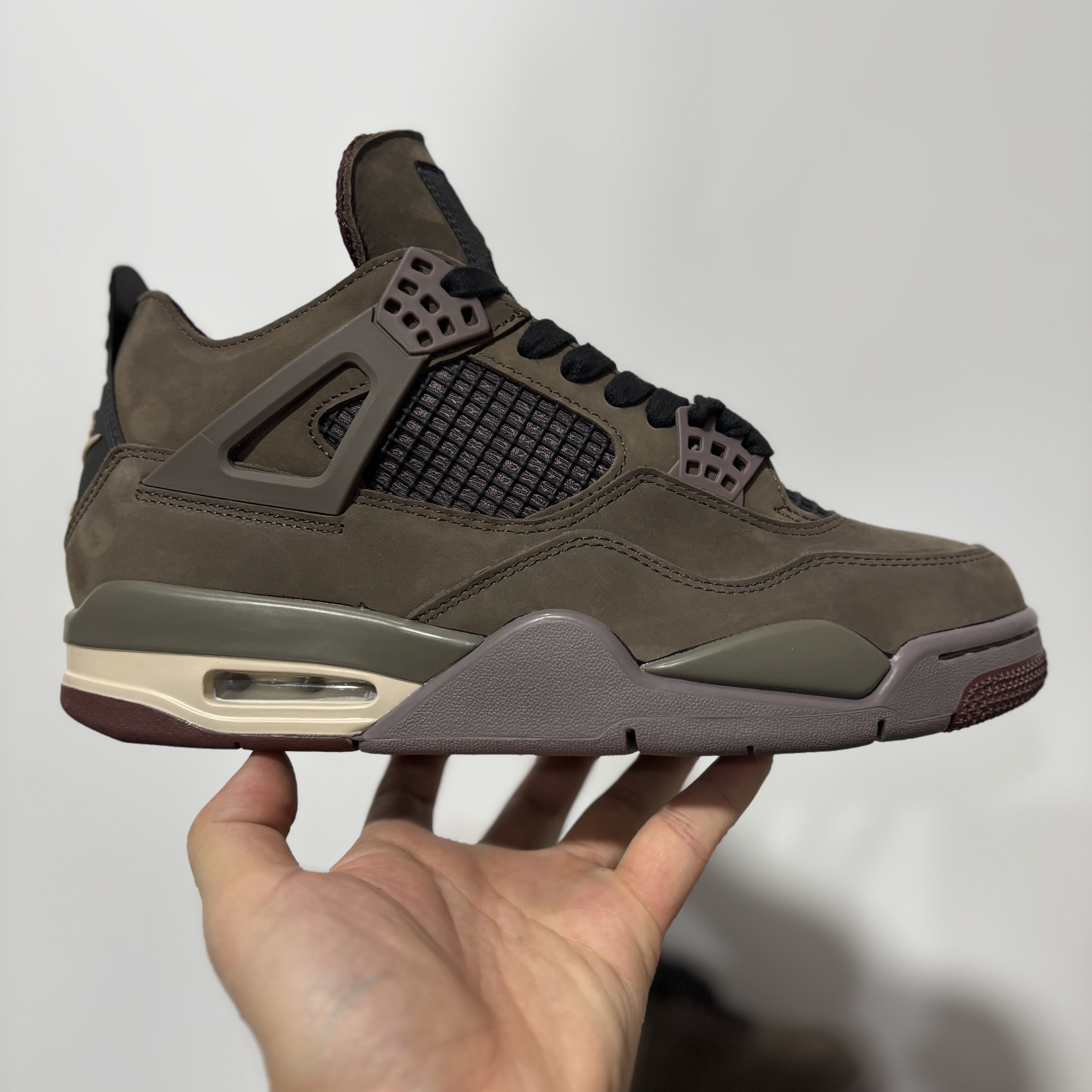 LJR Verison 4S Dark Mocha Retro Black Cat Sneakers Canyon Purple Nigel Sylvester Brick by Brick Women Mens Rare Air Shoes Military Black Cool Grey Trainer Sport US13