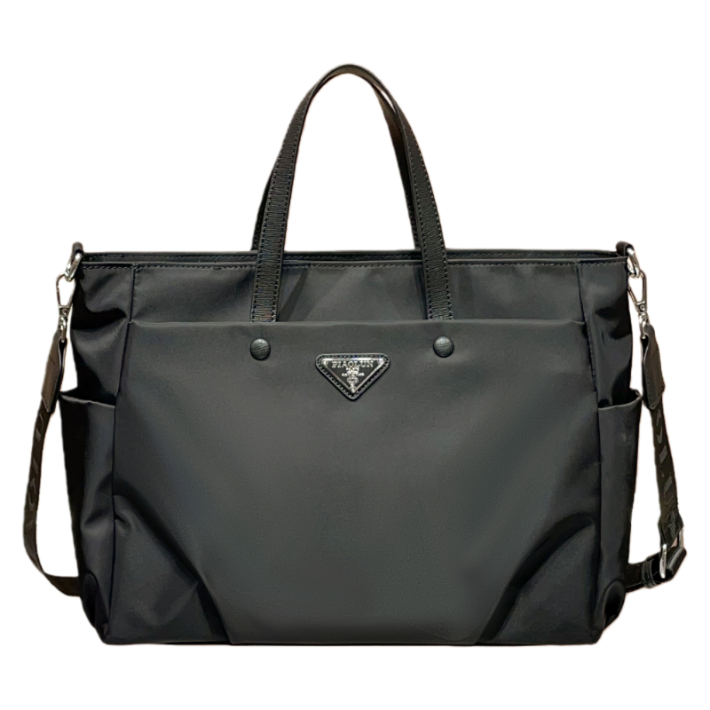 Designer Oxford laptop handbag women's large capacity lightweight business documents travel shoulder slung tote bag