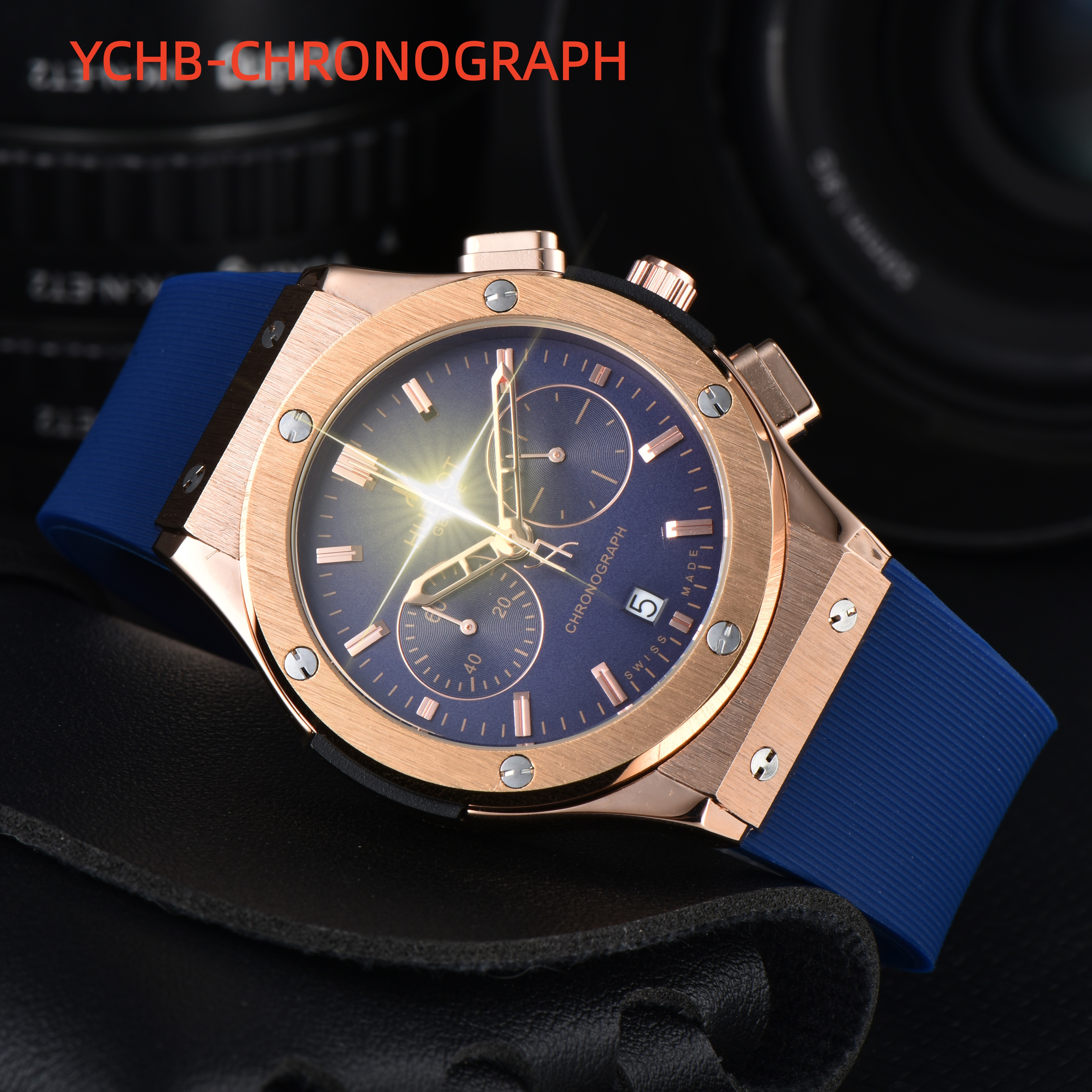 Luxury Womens Mens Hubloity Watch Designer Watches Premium Quartz Movement Stainless Steel Bracelet Glass Waterproof men Wristwatches Multi color selection 407