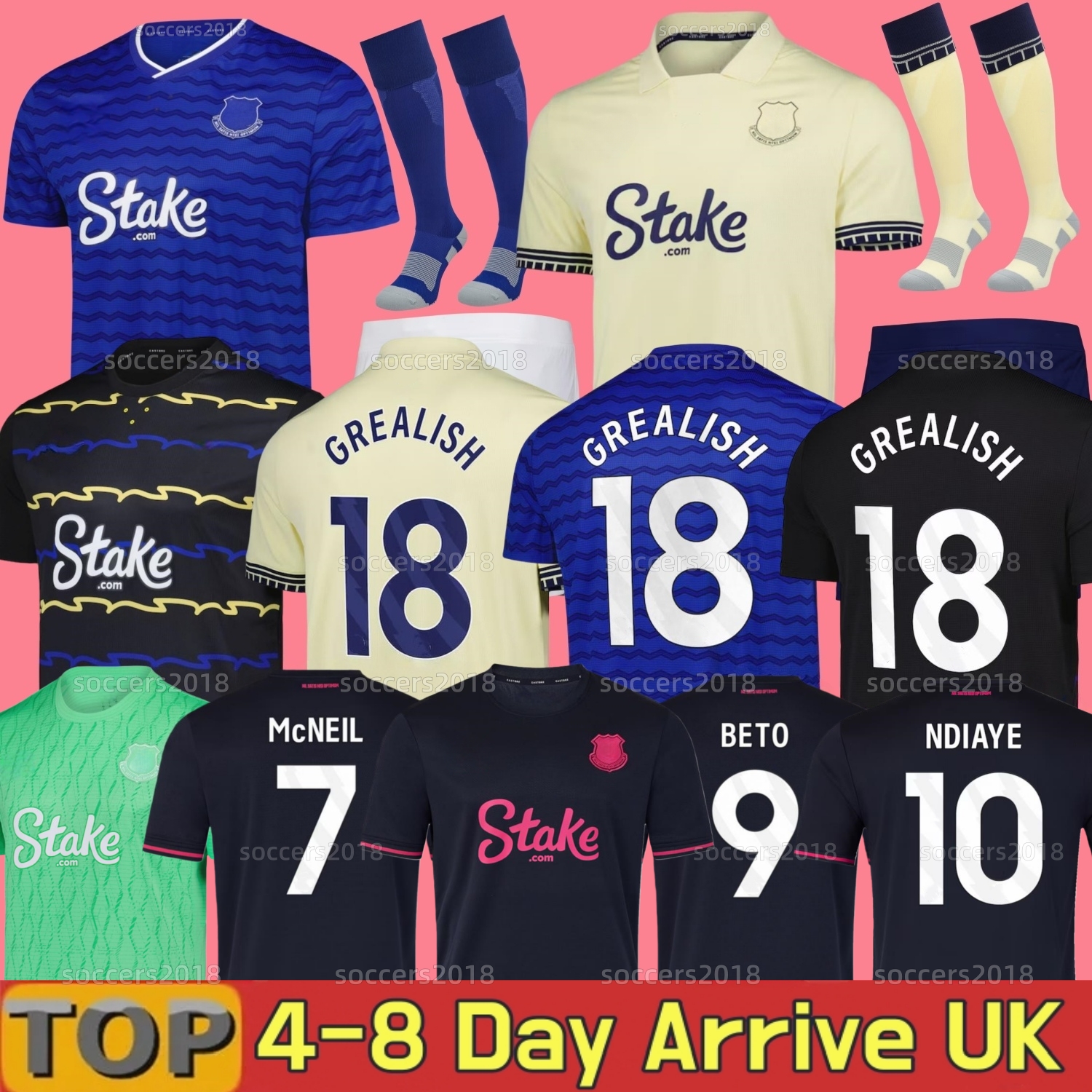 25 26 EvertOnES GREALISH McNEIL Soccer Jerseys CALVERT-LEWIN ONANA GRAY 2025 2026 Toffees Fourth KEANE Football Shirt COLEMAN SIMMS DOUCOURE TARKOWSKI Men kids kit