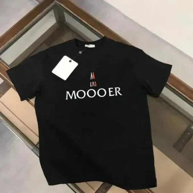 men shirt designer t shirt oversized tee T shirts short sleeve summer loose tshirts Tees shorts black tee 7A Letters shirts mens clothing