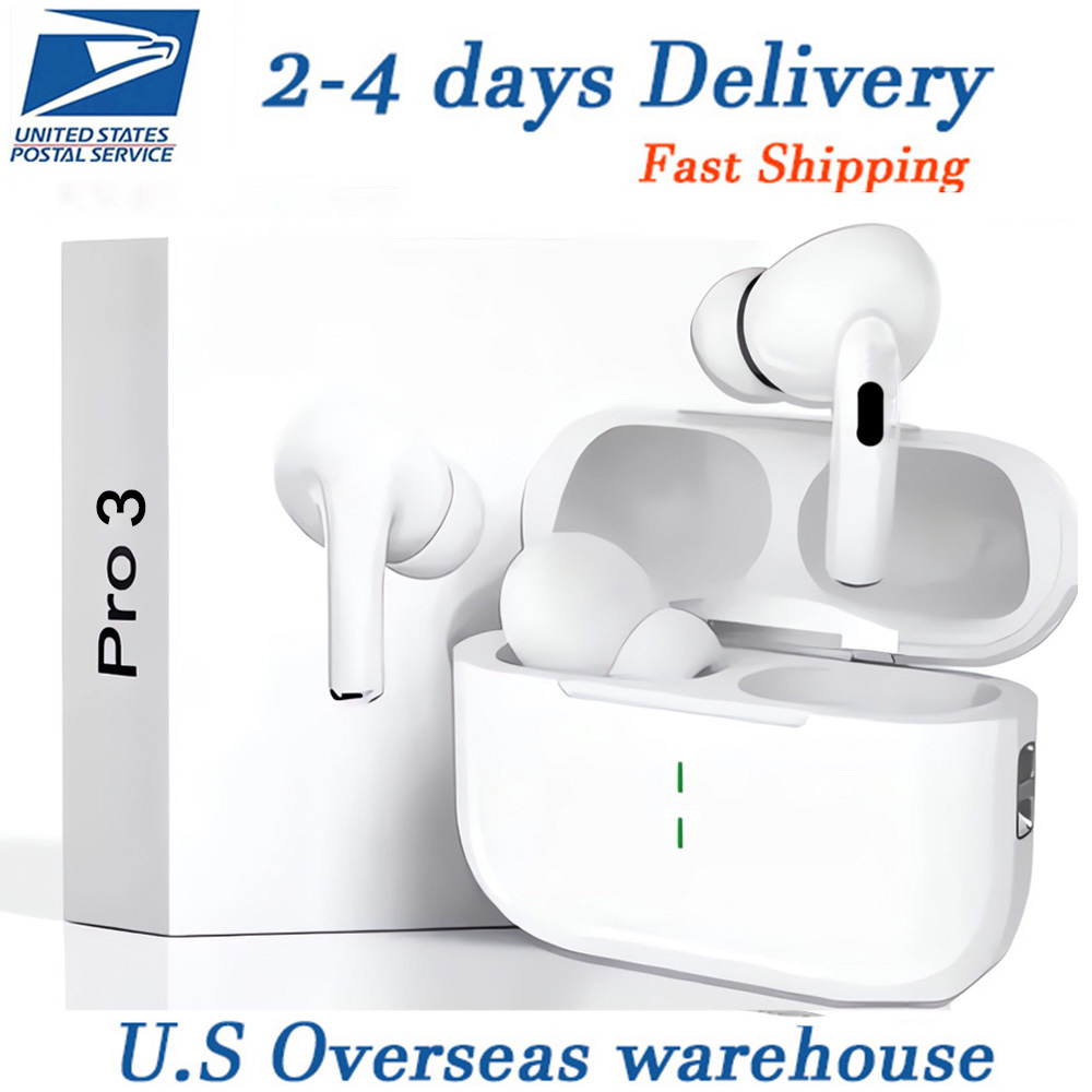 USA Stock tws earbuds Pods Pro 3 pod 4th Gen With ANC earbuds Pro 2 anc USB C earphones wireless Bluetooth Headset USB-C charging port For Xiaomi iPhone huawei With Box