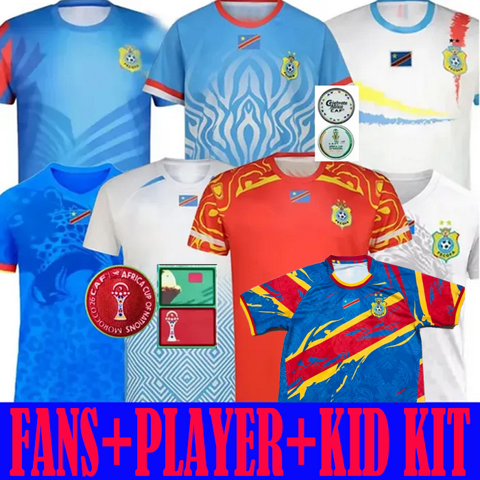 fans player version 2025 2026 2027 DR Congo soccer jerseys 25 26 27 Democratic Republic of the Congo national team shirt T.BONGONDA F.MAYELE home away special jersey