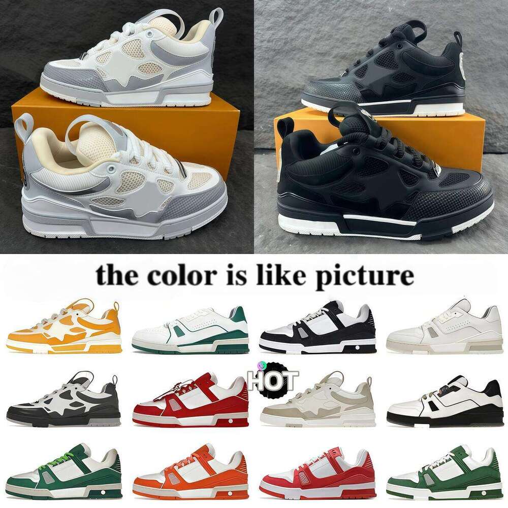 skate shoes Designer sneakers mens womans trainers sneaker casual runner shoe outdoor leather skates tennis classics fashion shoes size35-46