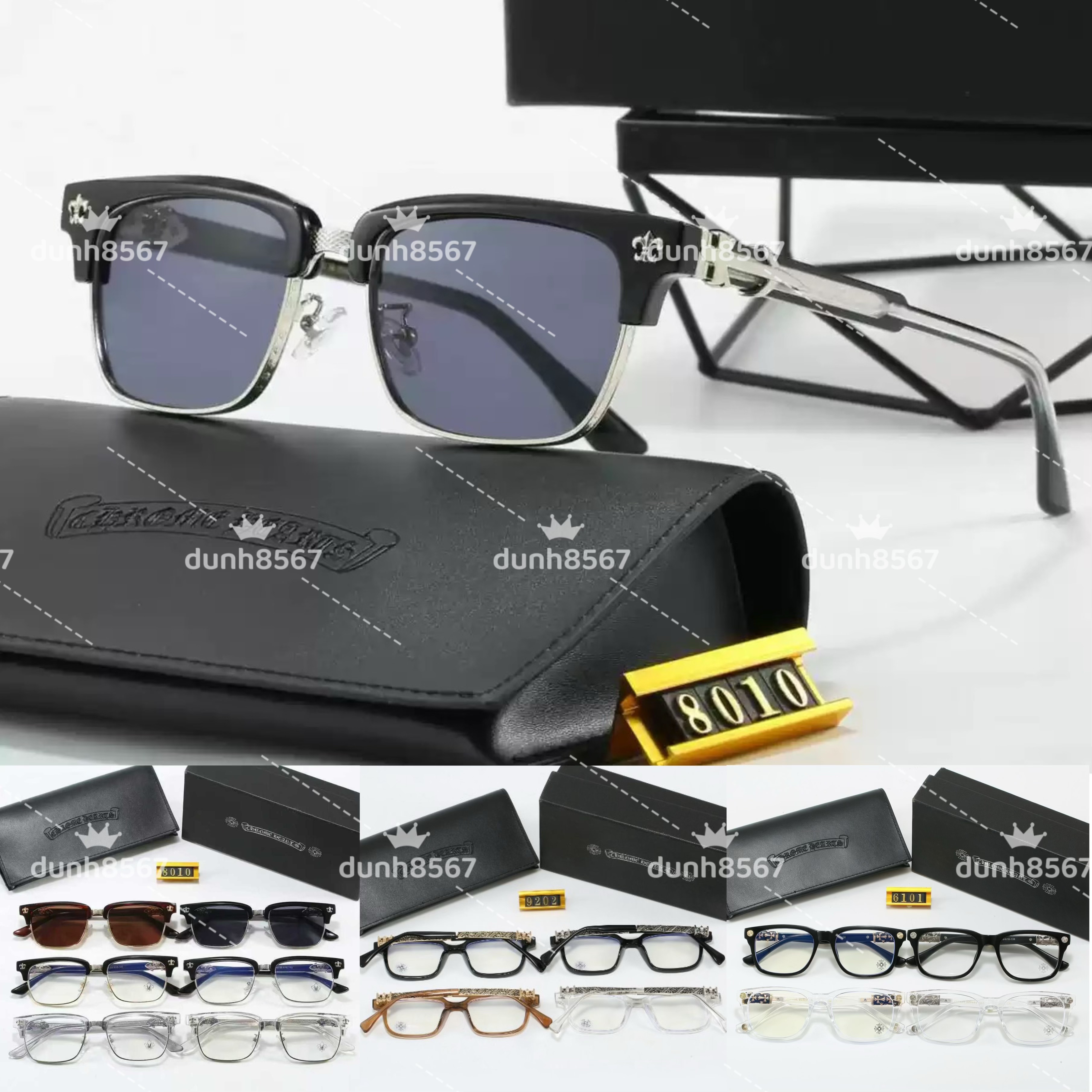 Designer Chrome Sunglasses Cross Sunglasses Luxury Glasses Sunglasses For Women glasses Frames Men Fashion Plate Eyeglass 2273