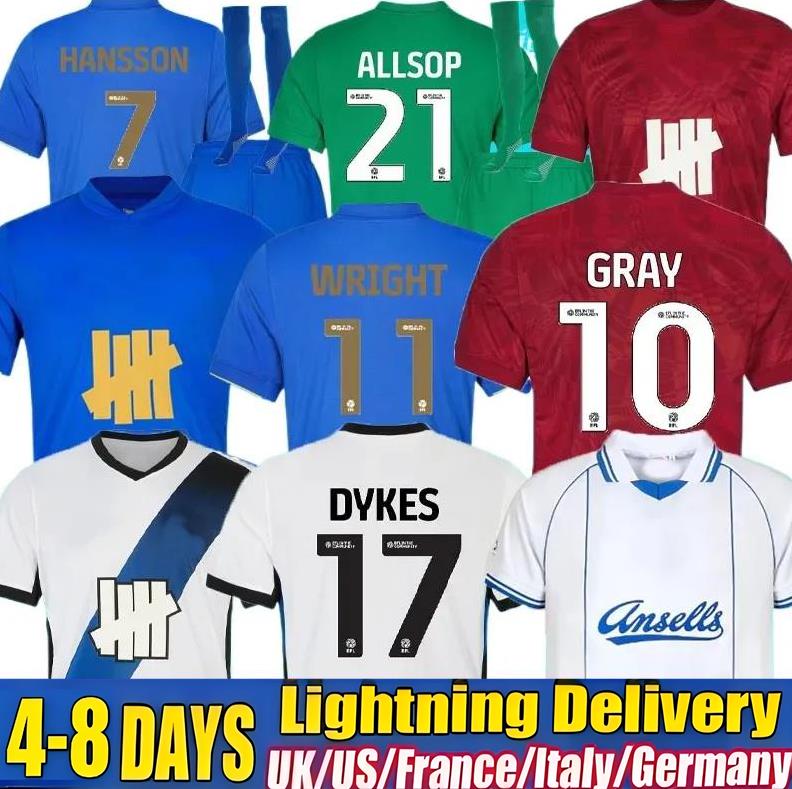 25 26 Birmingham soccer jerseys hird City 2025 2026 Camiseas KLARER JUTKIEWICZ HANSSON WRIGHT DYKES WILLUMSSON Davies Sansfield Aduls Kids KIT fooball
