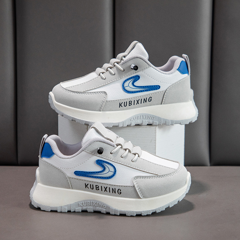 boys fashion casual sneakers kids trend chic running shoes basketball shoes children flat toddler outdoor shoes 26-37