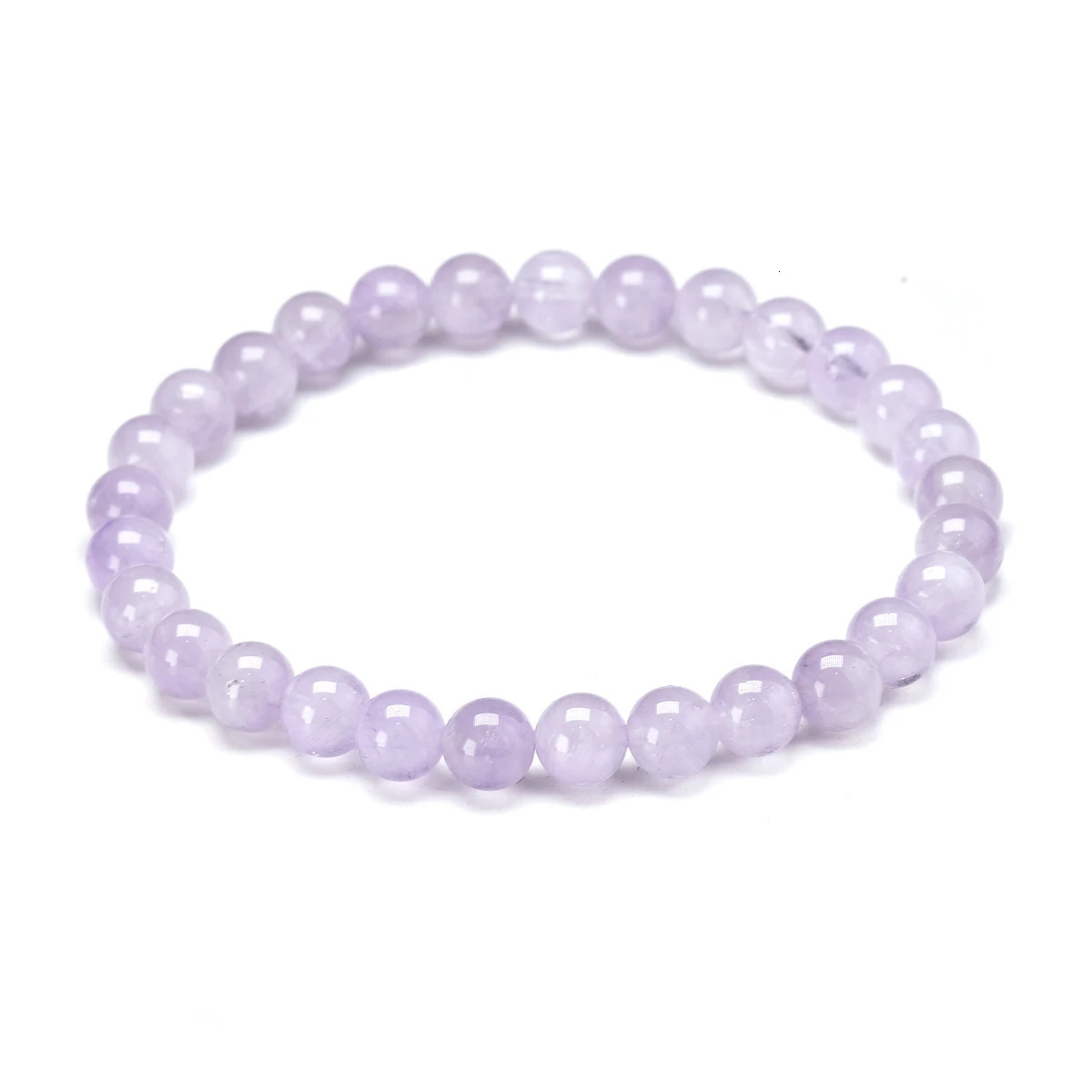 Natural Purple Jade Round Bead Bracelet 6mm 8mm10mm Healing Spirit Bracelets Gem For Women and Men Strand Meditation Jewelry 260107