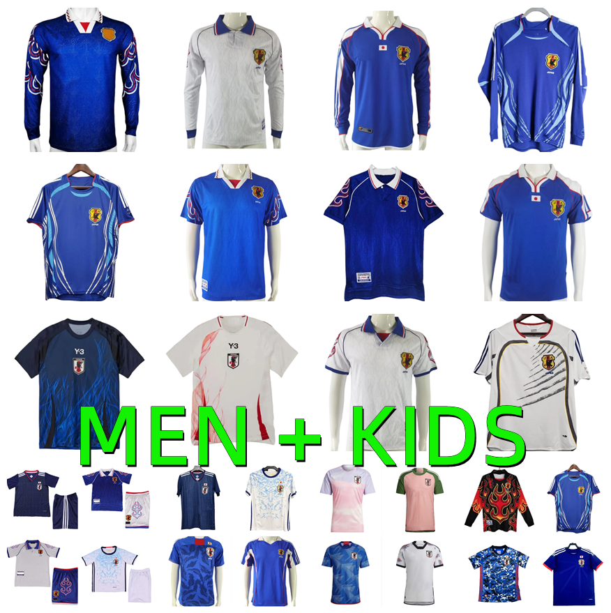 Long sleeve 2016 2018 2020 NAKATA Retro Japan soccer jersey 1994 1996 1998 1999 2000 2006 vintage SOMA AKITA OKANO KAWAGUCHI KAZU HATTORI national team football shirt