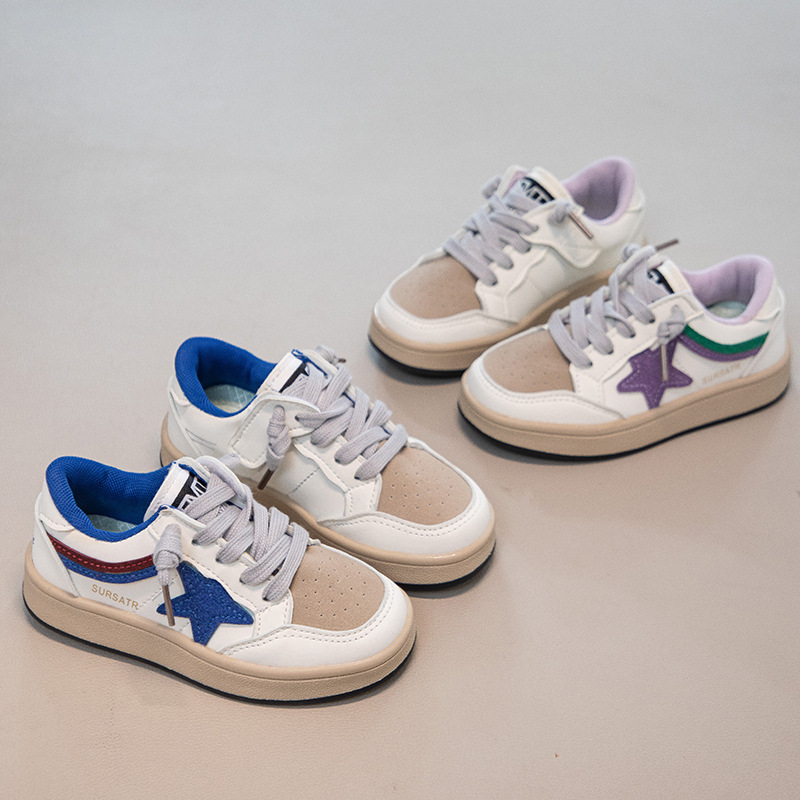 kid casual shoes girl boy lace up sneakers child walk running sport trainers size 2636