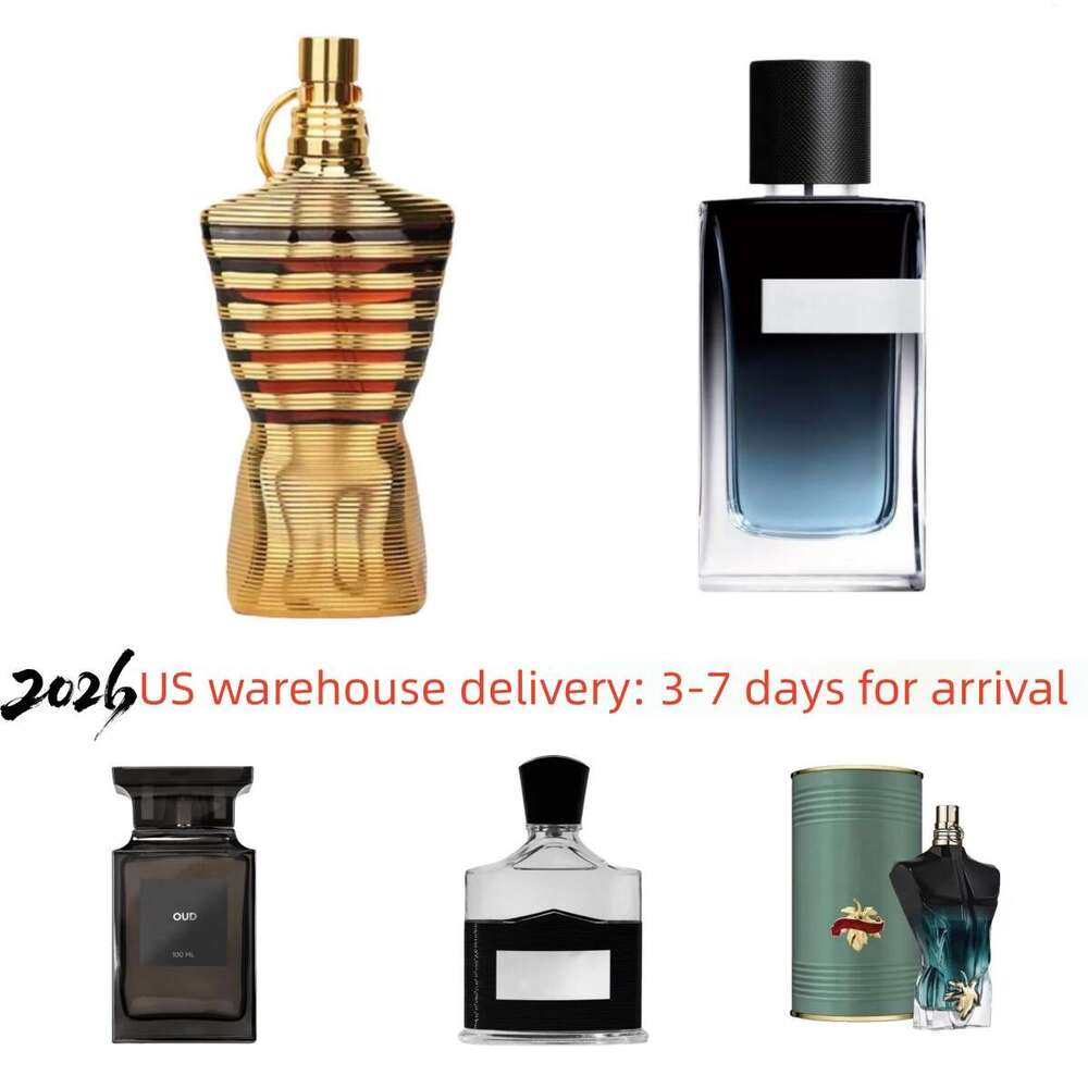 Cologne Perfume Women 100ml fragrance 2.5oz eau de parfum long lasting unisex Men spray Golden Perfumes 3-7day Fast Delivery