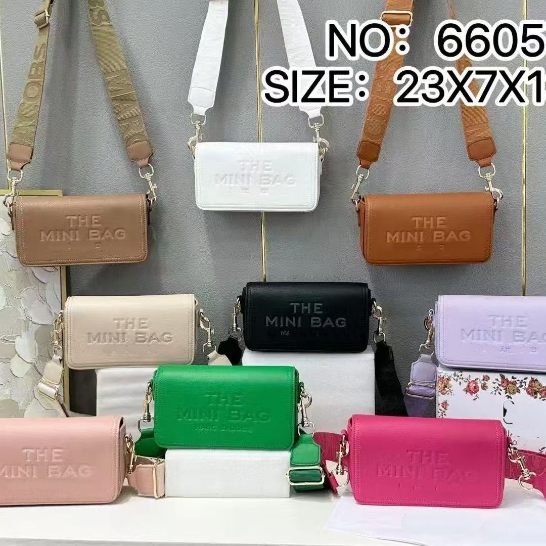 Designer M JAC0BS The Mini bag Leather Crossbody Bag Shoulder Bag Women's Leather Mini Bag Major personality 2S4SMN080S02 Cosmetic Bags & Cases