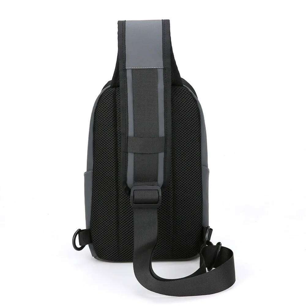 Waterproof Chest Bag Men Large Capacity Phone Bags Male Messenger Sling Pouch Short Trip Strap Pack Multifunction Fanny Packs