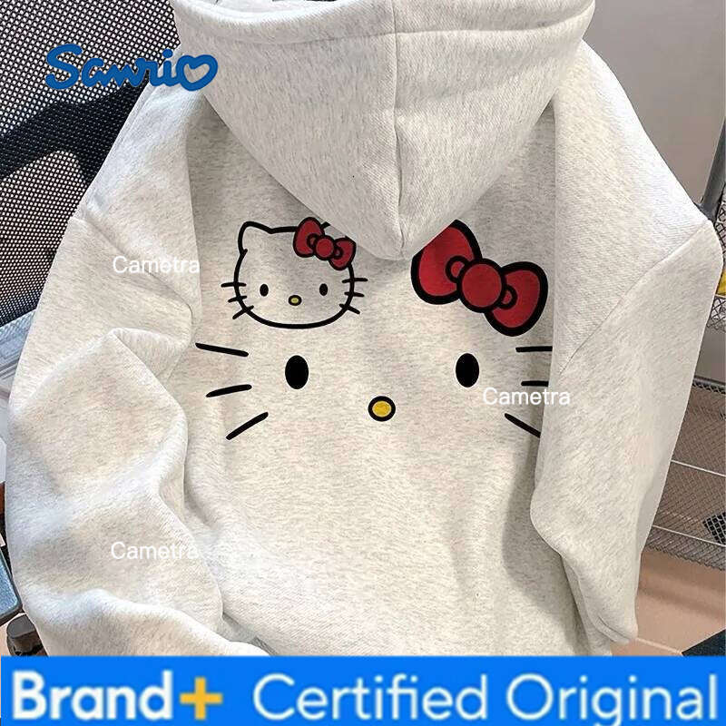 Sanrio Disney Women's American Retro Hoodie Autumn Winter, Suitable for Both Men and Women, Casual Street Wear H260112