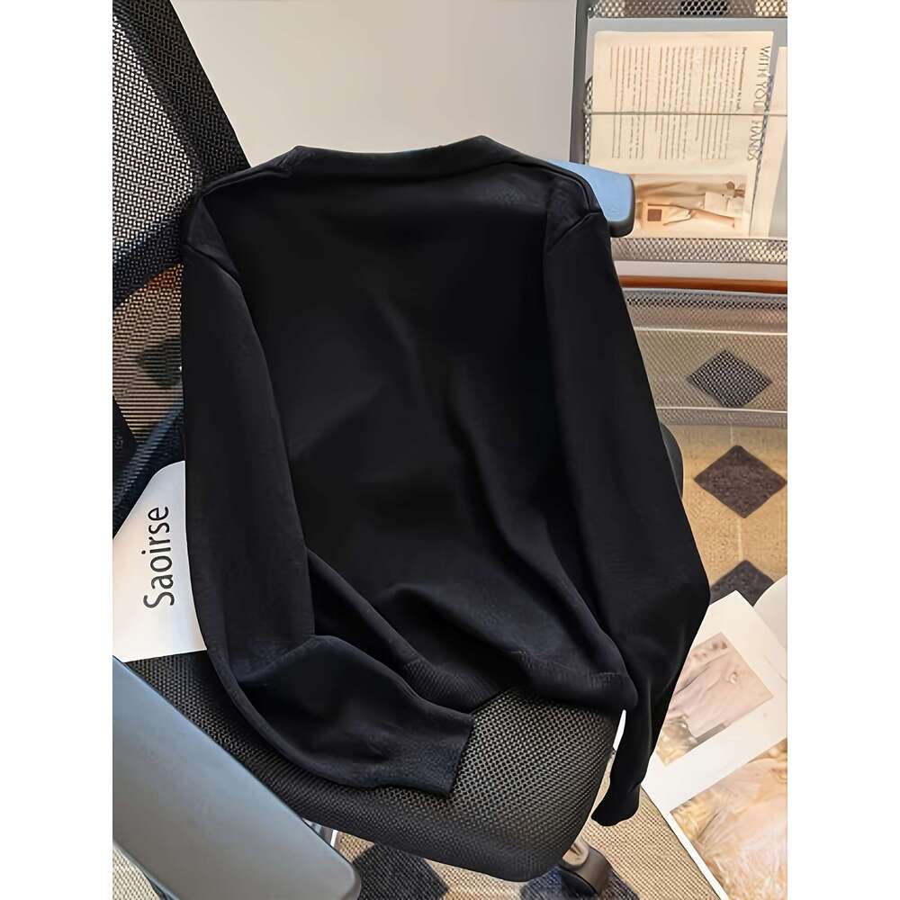 Luxury Summer Sweater Tops Long Sleeve brand Sweaters Casual Knit Autumn Fashion Classic Cardigan solid black flower