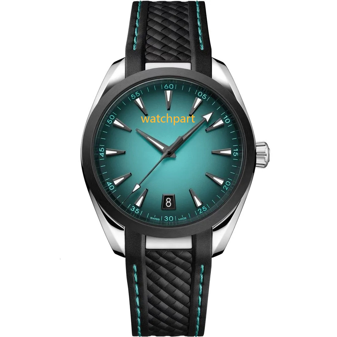 man designer watches mechanical orologio diver 300m 150m wristwatch montre de aaa quality 904l steel relojes green face new model aqua reloj automatic prx