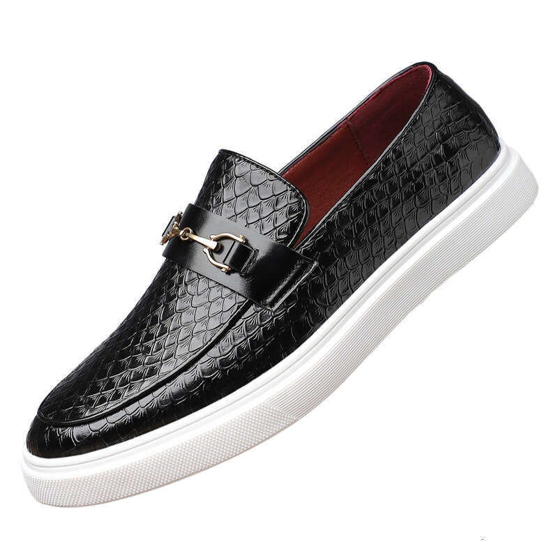 Free shipping Hot-Selling Breathable Men's Business top best quality Casual Fashion British Style Soft Sole Versatile Leather loafers Shoes