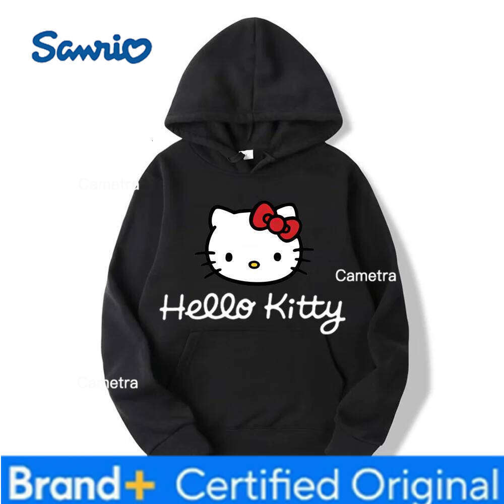 Sanrio Casual Female Sweatshirt Hot Sale Hello Kitty Autumn Womens Hoodie Long-Sleeved Women's Sweatshirts Y2k Hoodies Clothes H260112