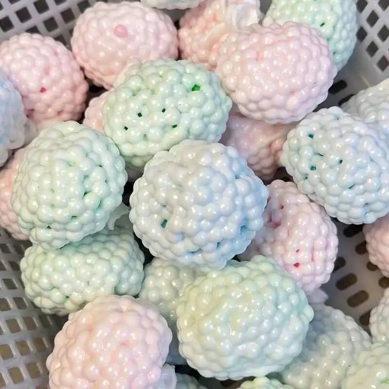 Bestseller Shapeable Vacuum Squishies Sand Grape Stress Relief Noisy Ball Desktop Squeezing Soothing Toy Birthday Gift ddmytues