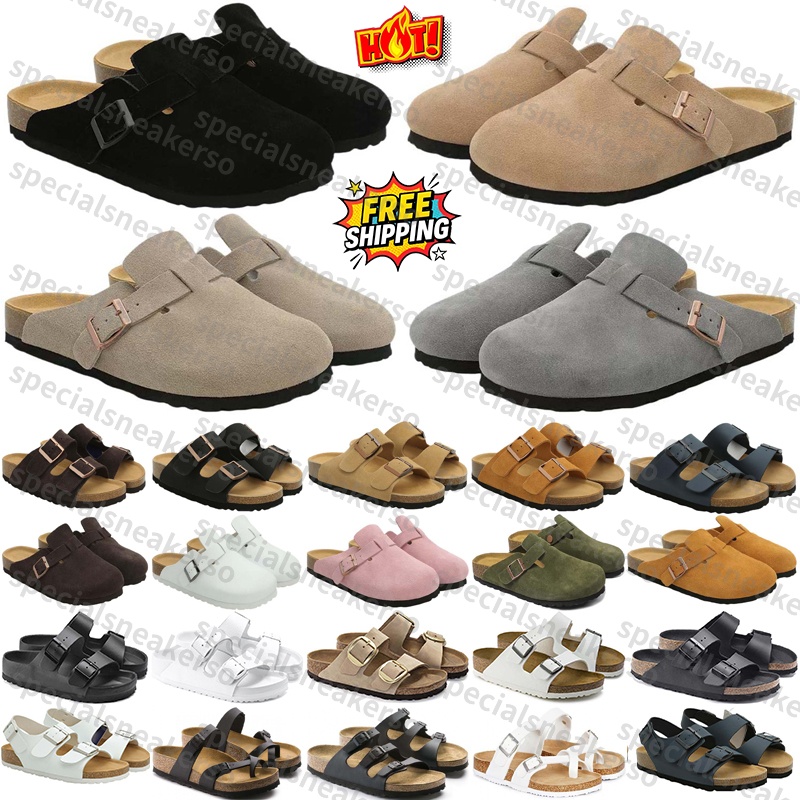 free shipping Designer birksenstock sandals slides clogs heels slippers sliders clog shoes for mens womens sandal sandles mules top
