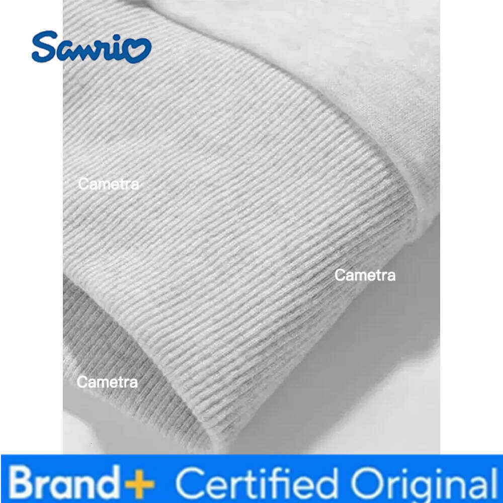 Sanrio MINISO American Street Style New Fashion Brand Autumn and Winter Fun Hello Kitty Print Long-sleeved Sweat-shirt Loose Hoodie H260112