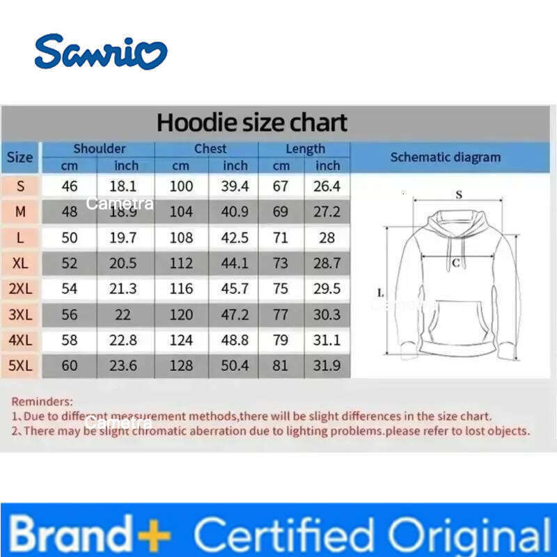 Sanrio Cartoon Kitty Hooded Hoodie for Male Female Students, Spring and Autumn Season with Plush Thin Design, Sweet Top Outfit H260112