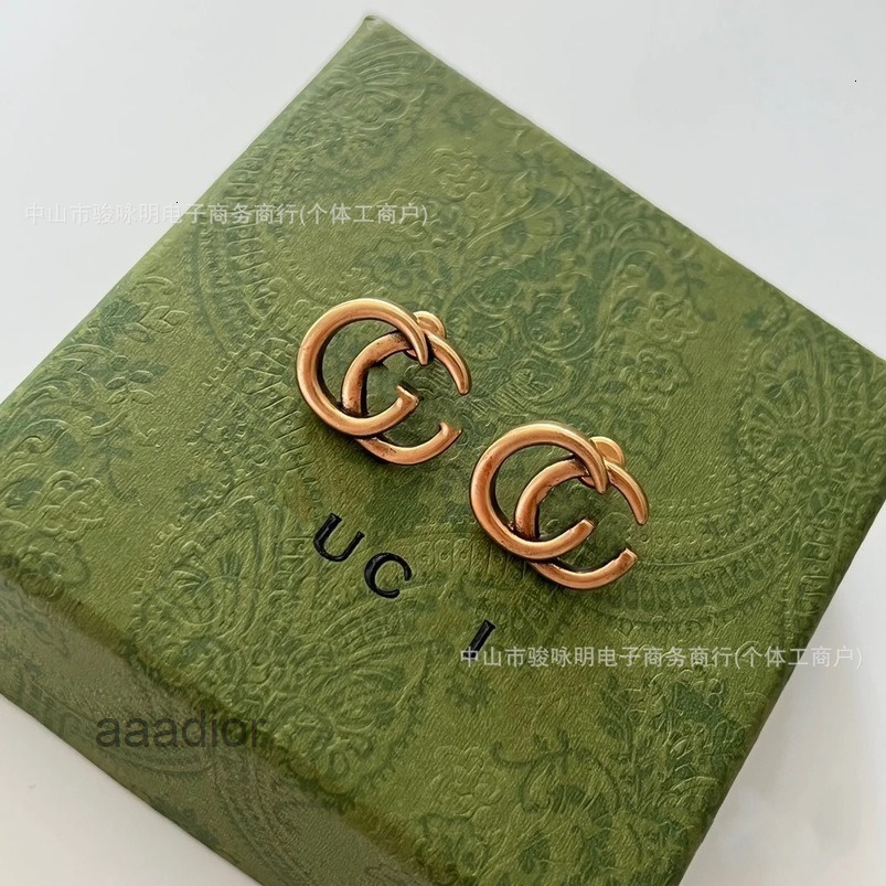 Designer Classic Letter Earrings 18K Gold Luxury Jewelry For Men and Women Wedding, Party, Birthday Gifts guccis guccii gg earrings gucciearrings RUK2 LBUA