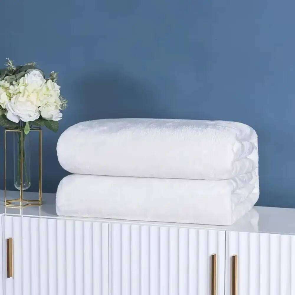 Thicken Coral Super Soft Microfiber Flannel Double-Sided Fleece Lightweight Blanket Bed Blankets XJ260112