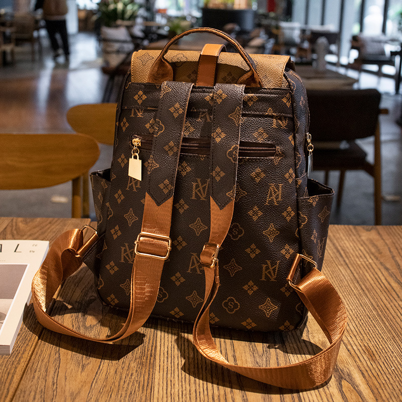 hot Free Shipping luxury bag Backpack Shoulder bag women 2026 vintage casual vintage vintage with large capacity