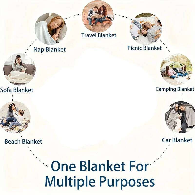 Soft Flannel Woodland Blanket Enchanted Forest Creatures Pattern Cozy Warm Throw For Healing Cottagecore Decor XJ260112