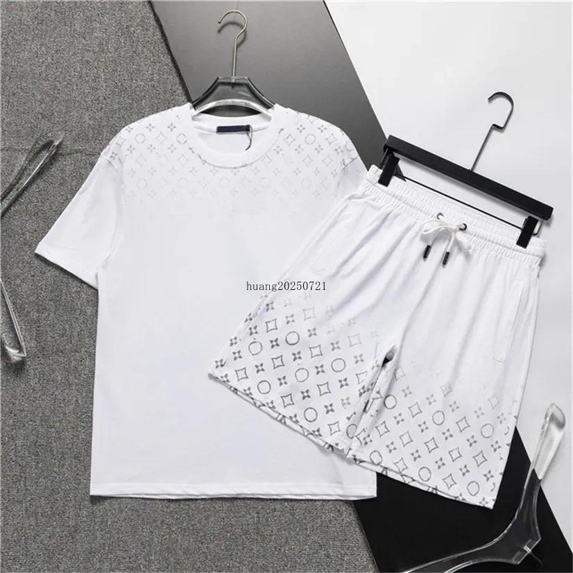 Designer Brands bos Men's Tracksuits Sport Set Summer Sportswear Clothing Breathable T-Shirt Shorts Beach Pants Sweatsuit Running Jogging Suit tracksuit designer
