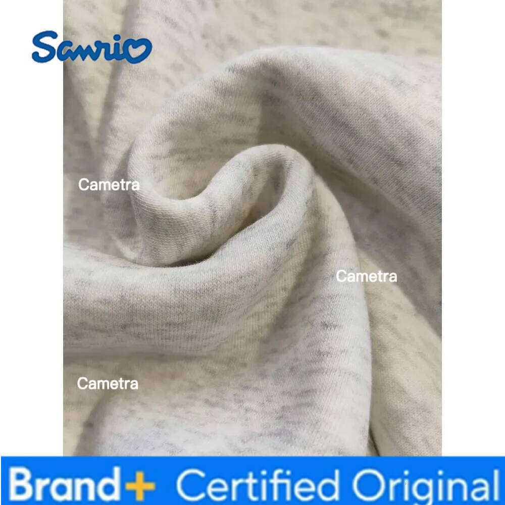 Sanrio MINISO Autumn Cartoon Hello Kitty Print Long-sleeved Hooded New Loose Fashion Tops Winter Clothes Women Warm and Soft H2601121