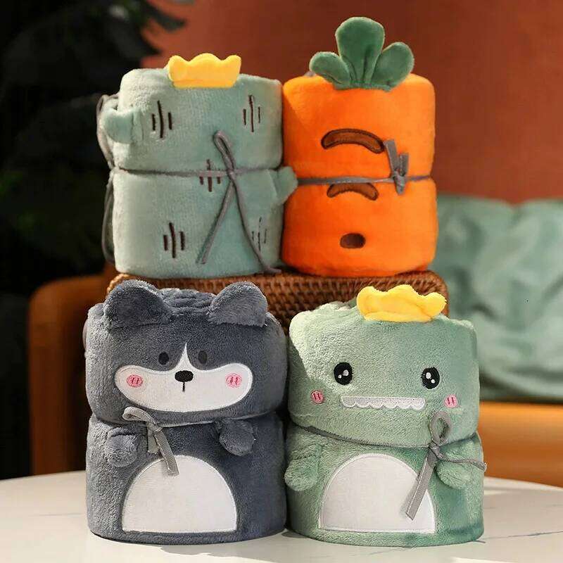 Winter Office Nap Kindergarten Company Gift Lunch Break Small Air Conditioner Blanket XJ260112