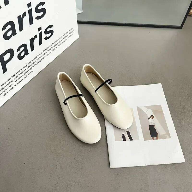Designers Woman Flats Fashion Shallow Slip on Women Soft Sole Ballet Shoes Ladies Casual Outdoor Ballerina Shoe