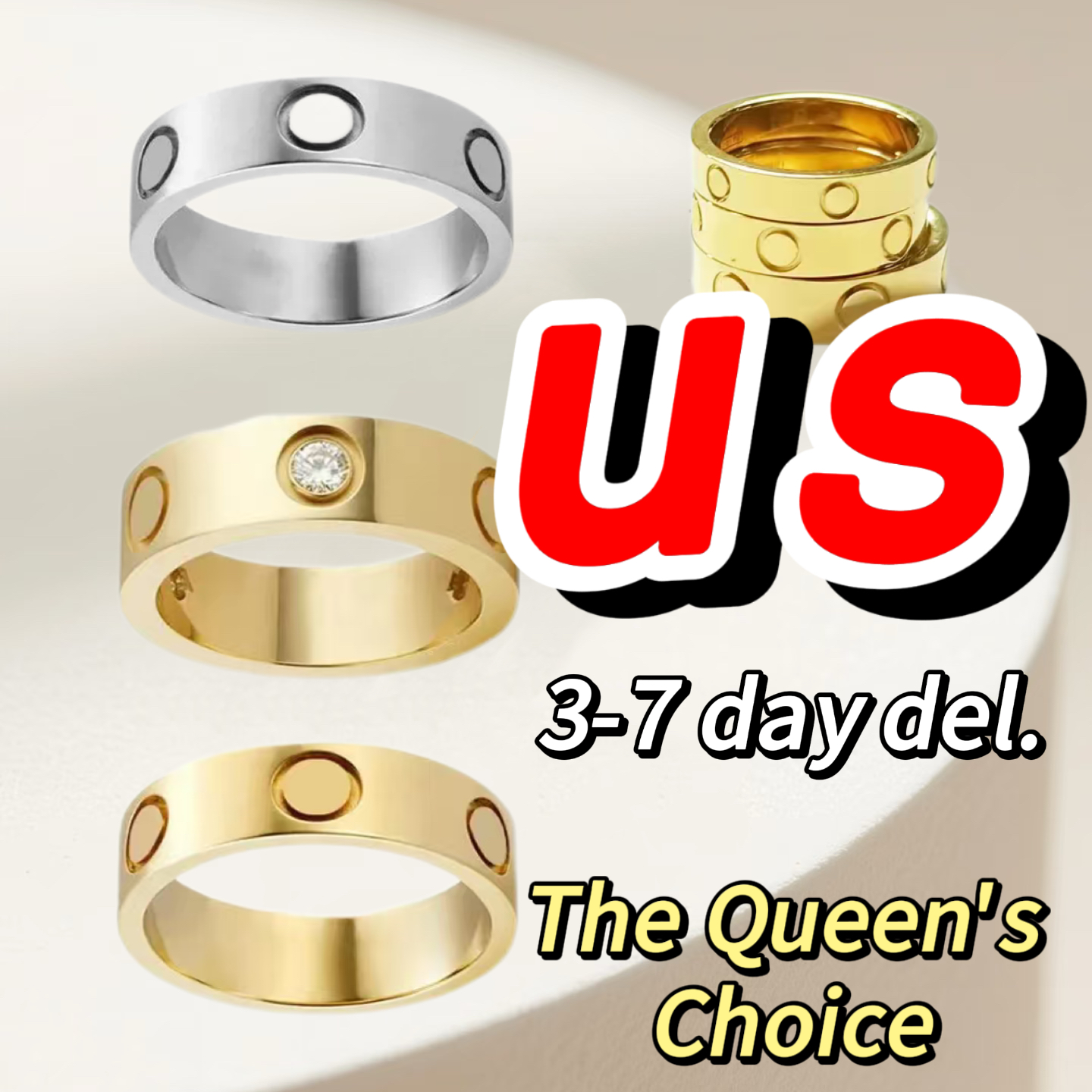 jewely ring designer ring womens coupleluxury designer jewelry jewlery women ring 4mm 5mm 6mm