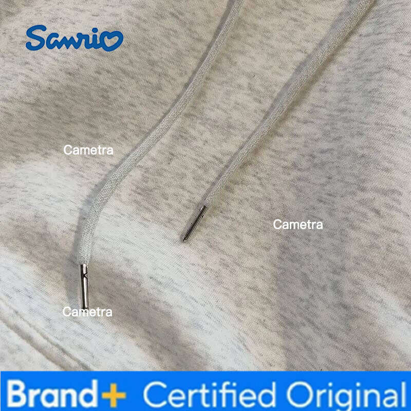 Sanrio Hello Kitty Hooded Sweatshirts Cuteore Cartoon Student Autumn Loose Long Sleeve Tops Woman Clothing Outerwear New H260112