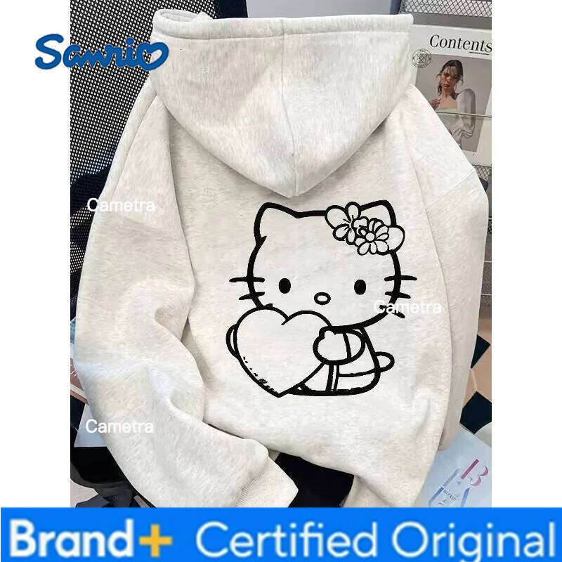 Sanrio Disney Zipper Hoodie Autumn Winter New Casual Men's and Women's Outdoor Street Wear H260112