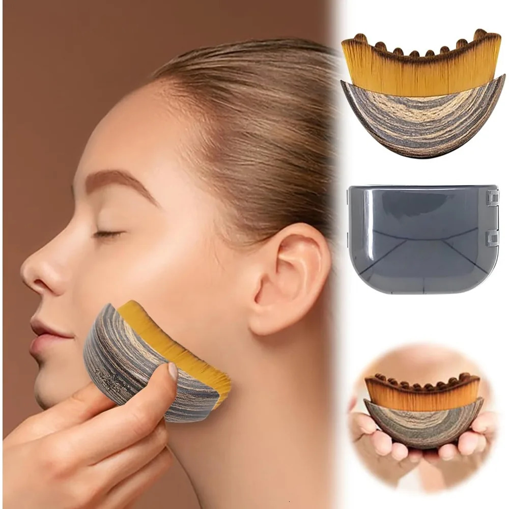 Lymphatic Contour Face and Body Brushes The Lymphatic Drainage Massager for Face Dry Brushing Face Brush Chin Jawline Sculpting 260104