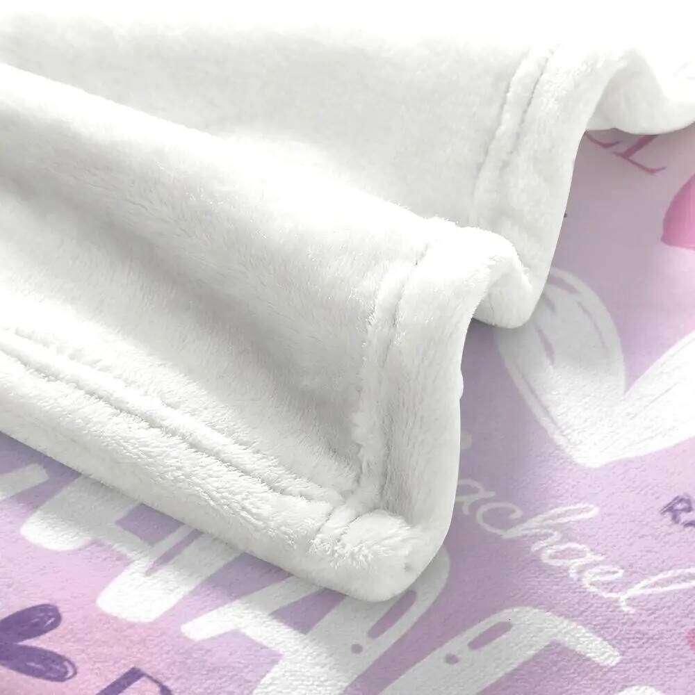 Black And White Cats Butterfly Flannel Fluffy Soft Blanket Warm Skin-Friendly Throw For Sofa Bed Office Nap Winter XJ260112