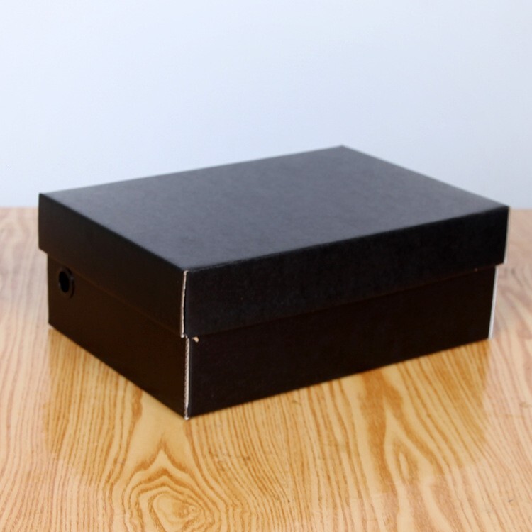 Shoe Box for Martin Boots and Sneakers Cotton Shoes Unisex Shoe Storage Box Kraft Paper Shoe Packaging Box
