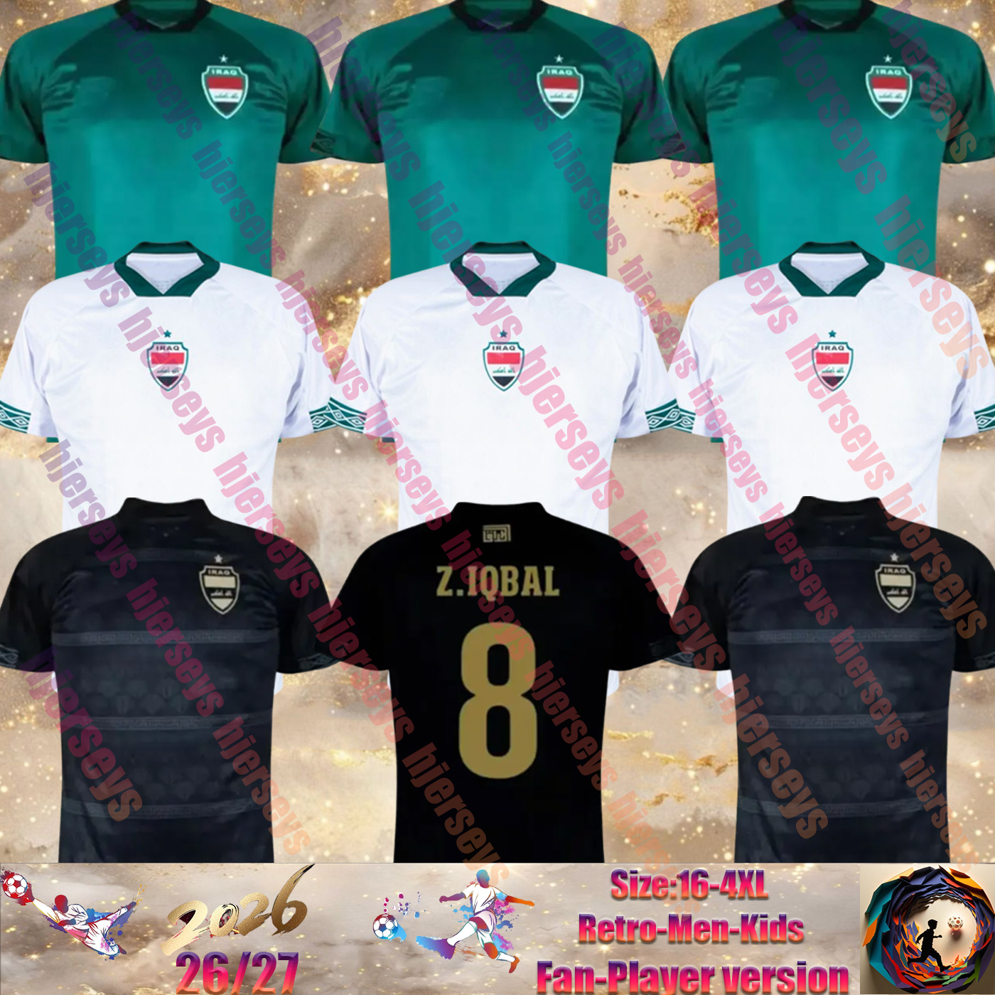 2021 2022 Iraq soccer jerseys Z.Iqbal 8 JOAO FELIX 2021 2022 new Bernardo B.FERNANDES Diogo J. NEVES JOAO FELIX home away third jersey men football T-shirts black Uniforms