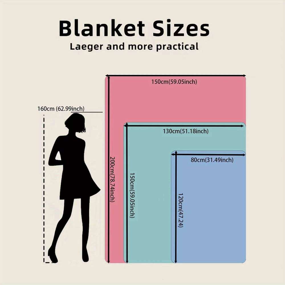 Blue Dragon Flannel Throw Soft Lightweight Blanket for Sofa Office Camping Warm Durable Polyester XJ260112