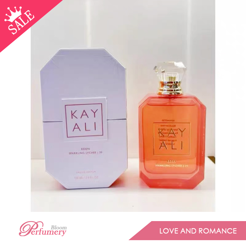 Kayali Fleur Mesty Rose Royale 31 Vanilla 28 Perfume 100ml Eau De Parfum Men Woman Fragrance 3.4oz Long Lasting Smell Desigr Brand EDP Man Women Neutral