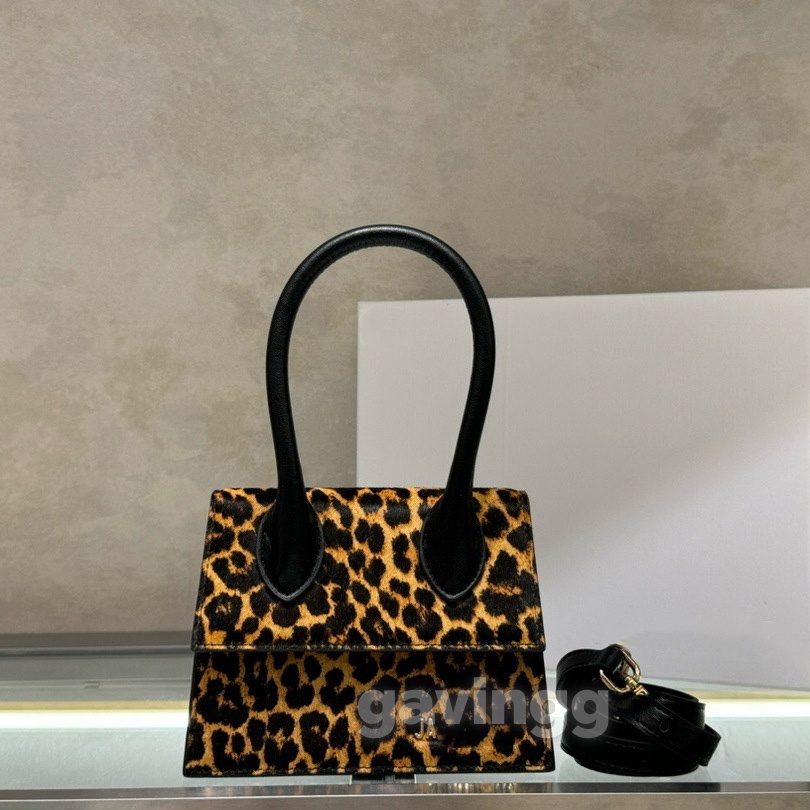 Luxury Designer Leopard Single-Shoulder Crossbody Zebra Print Handbag Women's Underarm Genuine Leather Baguette Bag For Women