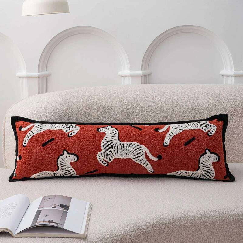 30X70/30X90cm Animal Retro Throw Pillow Nordic Simple Rectangle Waist Cushion Cover Decor Home Decorative Pillowcase