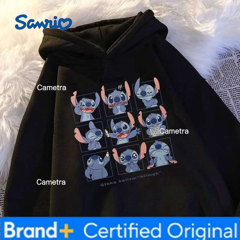 Sanrio Outdoor Leisure Children's Hoodie and Women's Hooded 2025 Cartoon Print Meileti Jade Guigou Clothes for Girls' Outerwear Autumn 