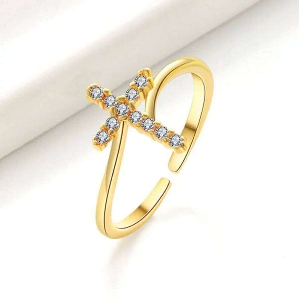 Rotatable Crown Rhinestone Choker Necklace Earrings Rings for Women Minimalist Cross Chain Christian Jewelry Prayer Gift H260112