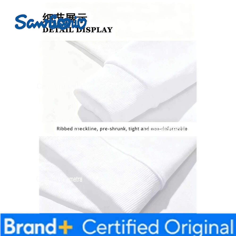 Sanrio 2025 Autumn/Winter New Cute Hello Kitty Printed 100 Cotton Women's American Casual Versatile Children's Hoodie H260112