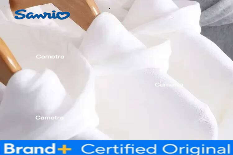 Sanrio MINISO Cartoon Kitty Hooded Hoodie for Male Female Students Spring and Autumn Season with Plush Thin Design Sweet Top Outfit H260112