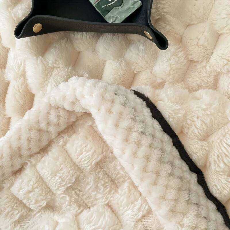 Blanket Bed - Cozy Warm Fuzzy Blankets Women, Plush Large Fleece Throws for Girls XJ260112